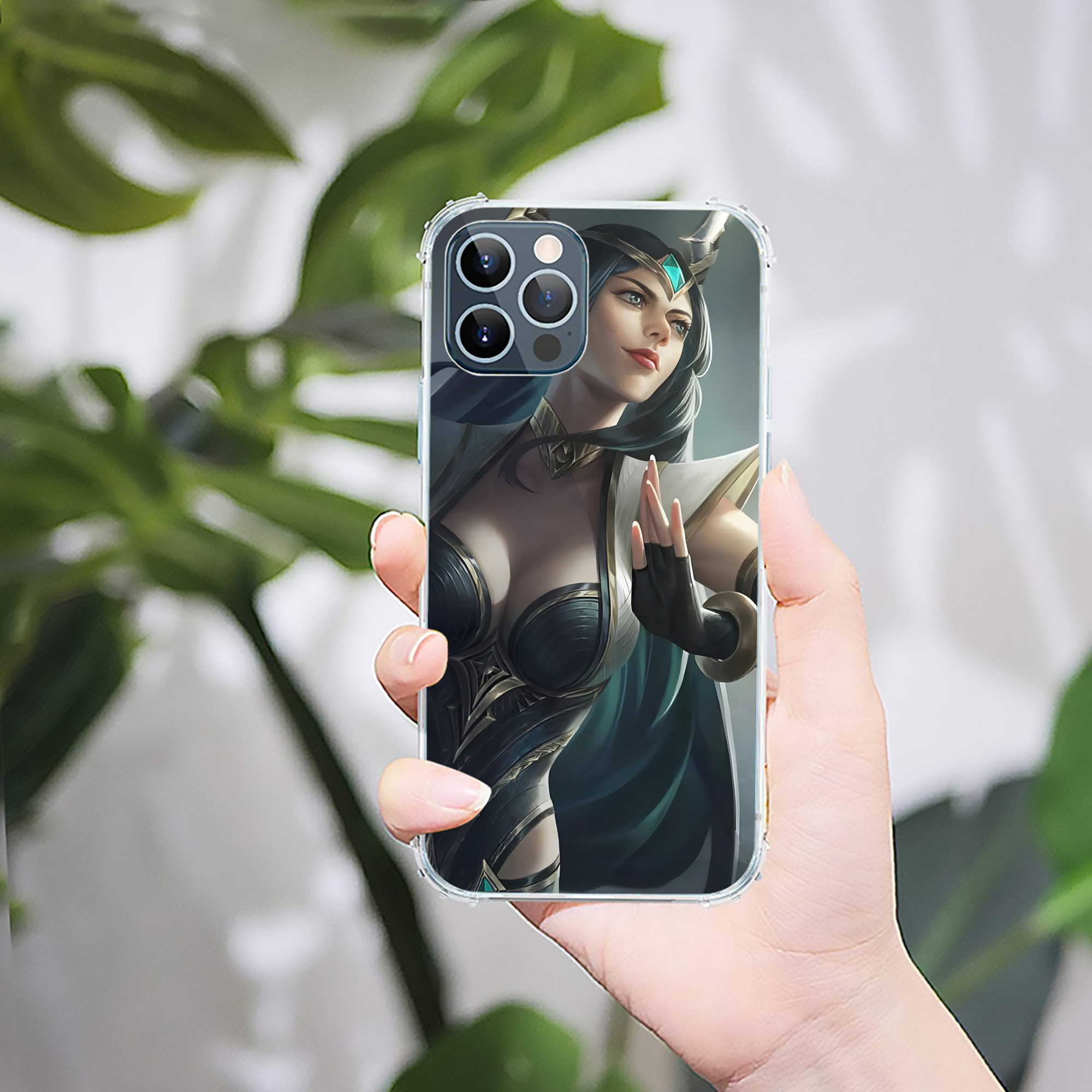 リーグ・オブ・レジェンド League of Legends LOL 【iPhone 12シリーズ対応】透明スマホケース（クリアソフトケース）